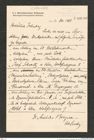 k.k. naturhistorisches Hofmuseum, Intendanzakten 1885-1896 (Hauer), Aktenzahl Z.494/1888, Seite 1